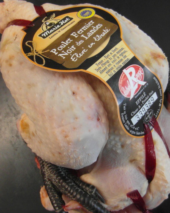 Poulet noir 81 j label rouge 