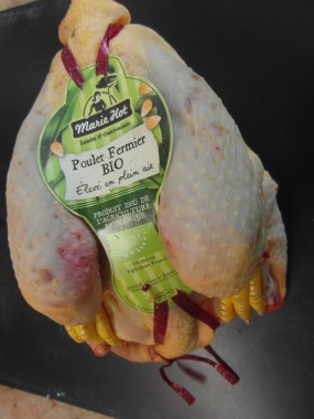 Poulet jaune BIO 